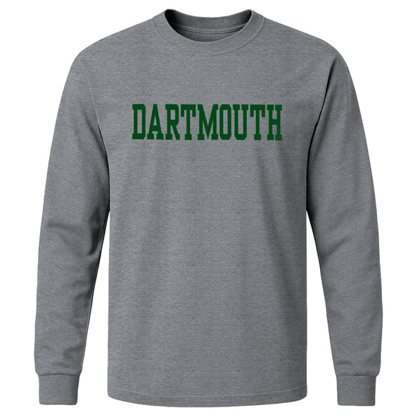 Dartmouth Classic Long Sleeve T-Shirt (Charcoal Grey)
