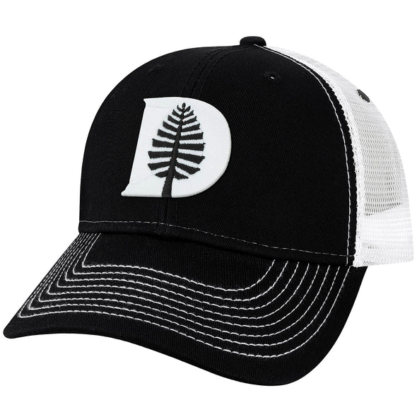 Dartmouth College Sideline Trucker Hat One-Size (Black/White)