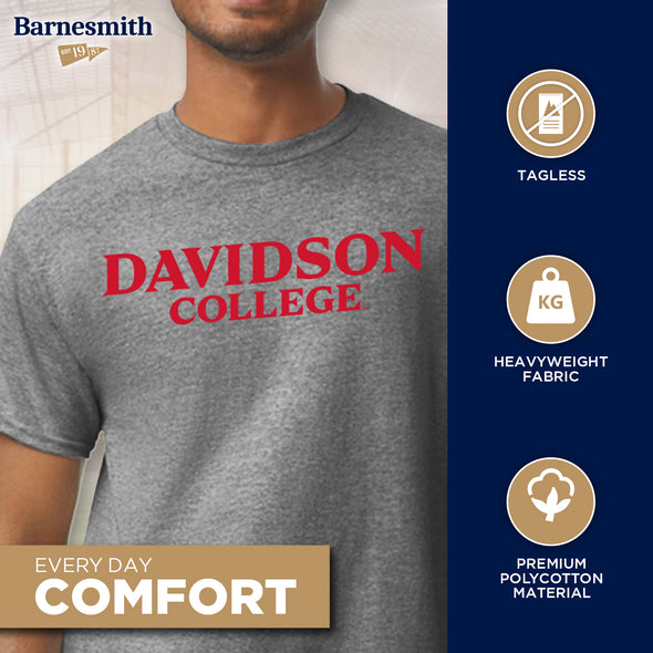 Davidson College Classic T-Shirt (Charcoal Grey)