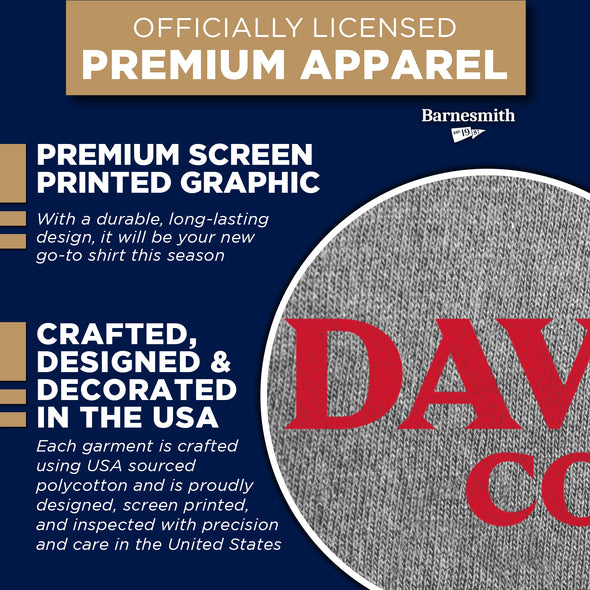 Davidson College Classic T-Shirt (Charcoal Grey)