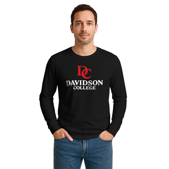 Davidson College Heritage Long Sleeve T-Shirt (Black)