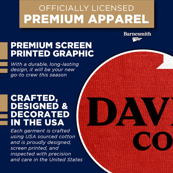 Davidson College Heritage Sweatshirt (Red)