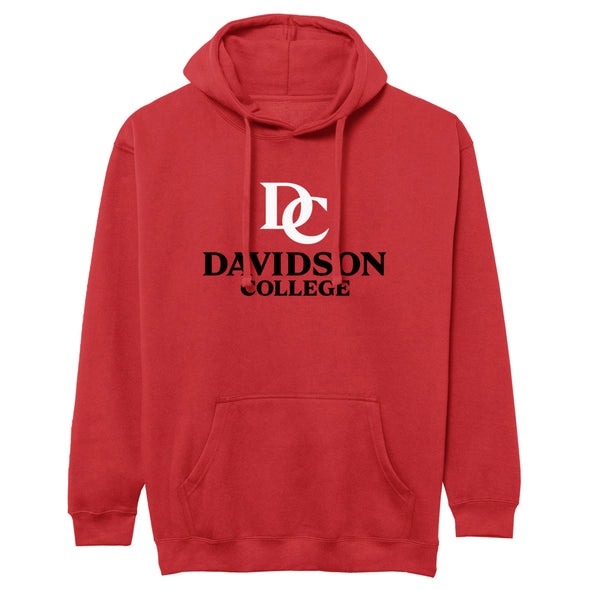 Davidson College Heritage Hooded Sweatshirt (Red)