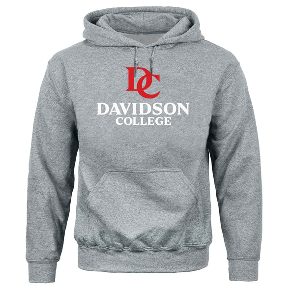 Davidson College Heritage Hooded Sweatshirt (Charcoal Grey)