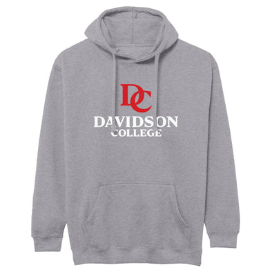 Davidson College Heritage Hooded Sweatshirt (Charcoal Grey)