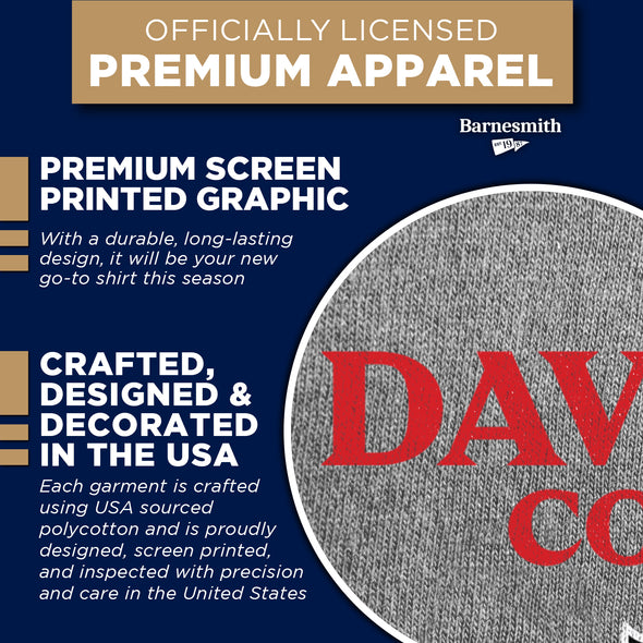 Davidson College Spirit T-Shirt (Charcoal Grey)