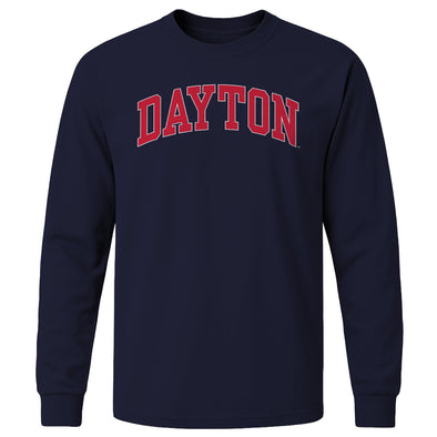 University of Dayton Classic Long Sleeve T-Shirt (Navy)