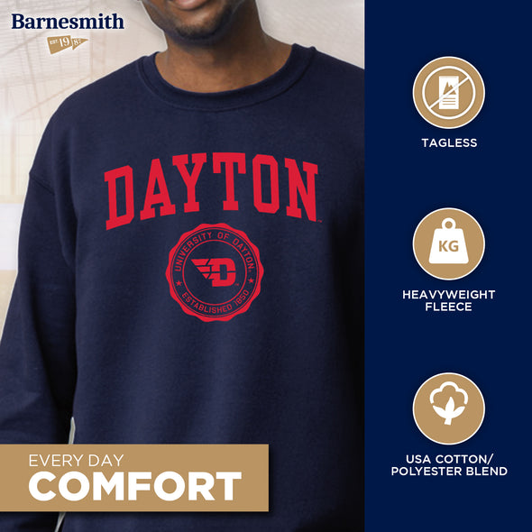 University of Dayton Heritage Sweatshirt (Navy)