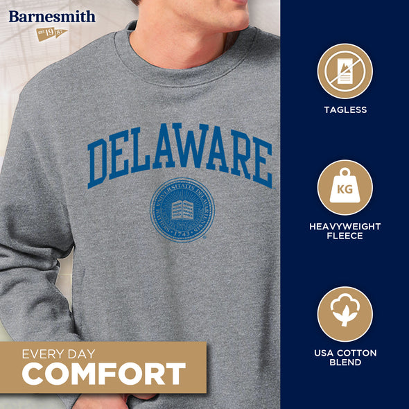University of Delaware Heritage Sweatshirt (Charcoal Grey)