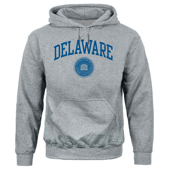 University of Delaware Heritage Hooded Sweatshirt (Charcoal Grey)