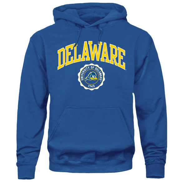 University of Delaware Heritage Hooded Sweatshirt (Royal Blue)