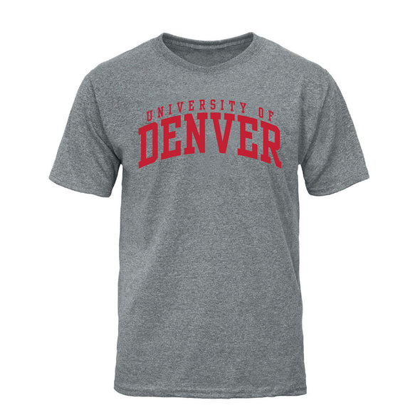 University of Denver Classic T-Shirt (Charcoal Grey)