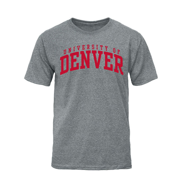 University of Denver Classic T-Shirt (Charcoal Grey)