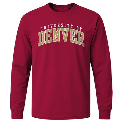 University of Denver Classic Long Sleeve T-Shirt (Cardinal)