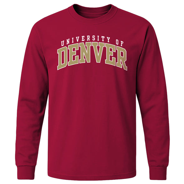 University of Denver Classic Long Sleeve T-Shirt (Cardinal)