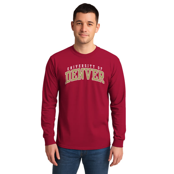 University of Denver Classic Long Sleeve T-Shirt (Cardinal)