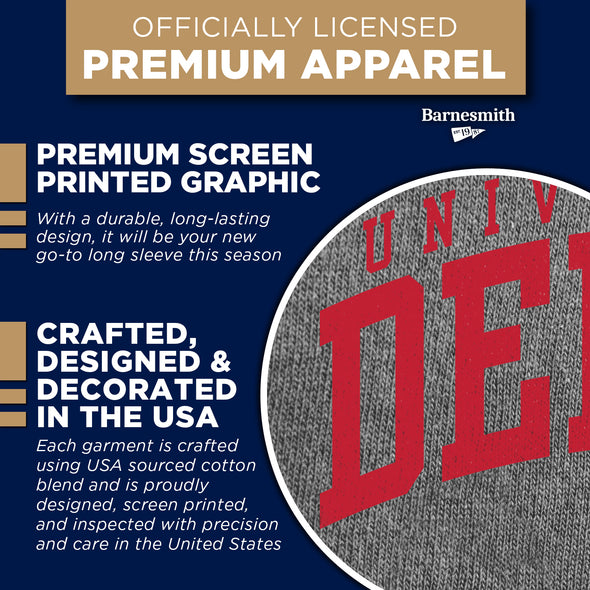 University of Denver Classic Long Sleeve T-Shirt (Charcoal Grey)