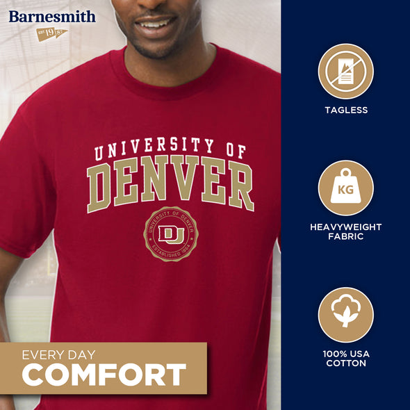 University of Denver Heritage T-Shirt (Cardinal)