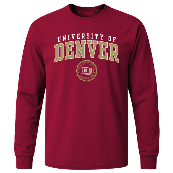 University of Denver Heritage Long Sleeve T-Shirt (Cardinal)