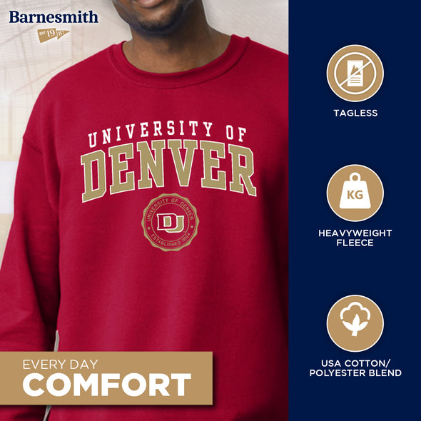 University of Denver Heritage Sweatshirt (Cardinal)