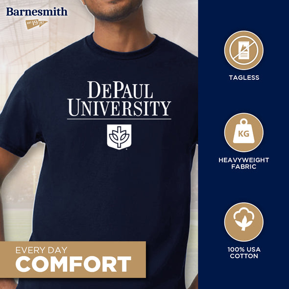 DePaul University Heritage T-Shirt (Navy)