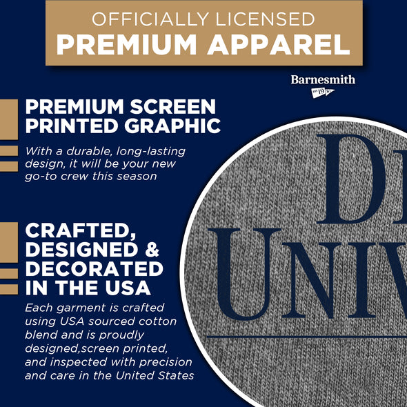 DePaul University Heritage Sweatshirt (Charcoal Grey)