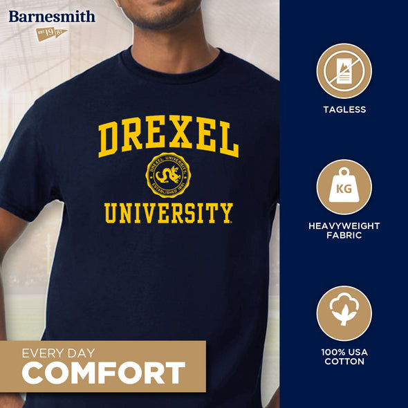 Drexel University Heritage T-Shirt (Navy)