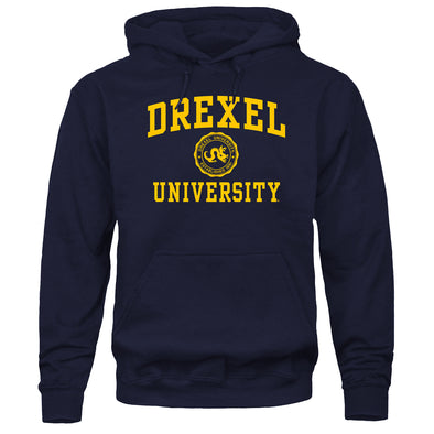 Drexel University Heritage Hooded Sweatshirt (Navy)