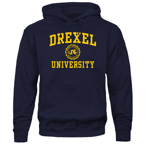 Drexel University Heritage Hooded Sweatshirt (Navy)