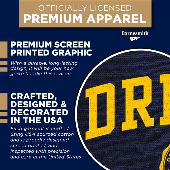 Drexel University Heritage Hooded Sweatshirt (Navy)