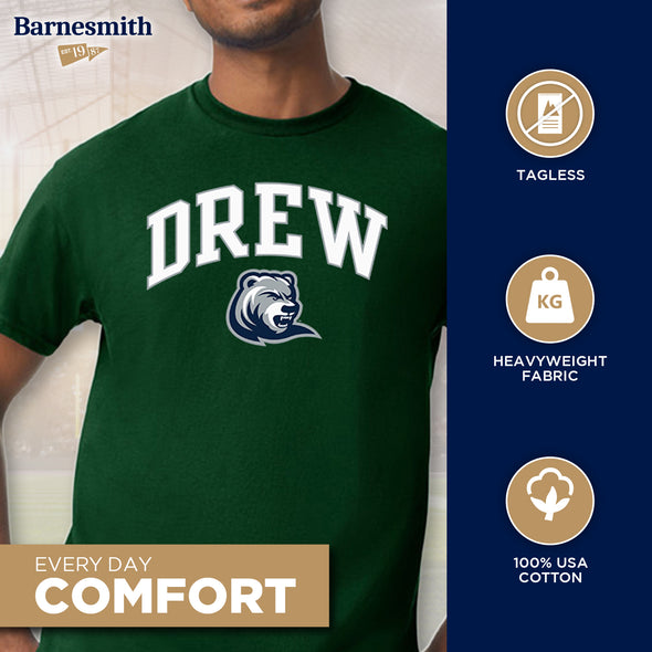 Drew University Spirit T-Shirt (Green)