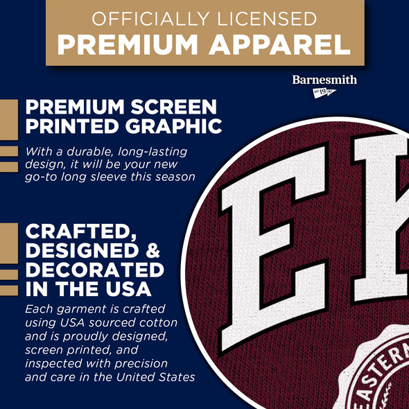 Eastern Kentucky University Heritage Long Sleeve T-Shirt (Maroon)