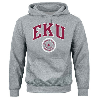 Eastern Kentucky University Heritage Hooded Sweatshirt (Charcoal)