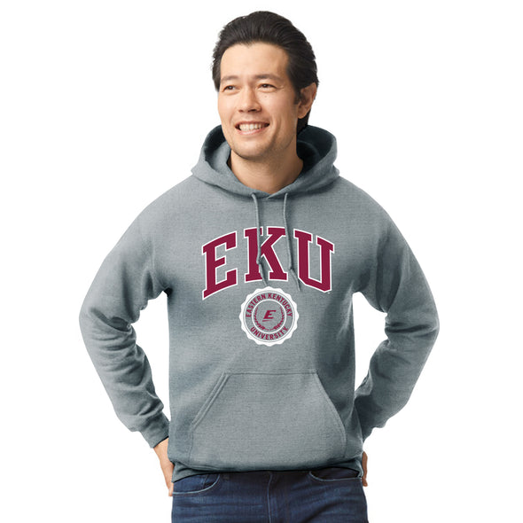 Eastern Kentucky University Heritage Hooded Sweatshirt (Charcoal)