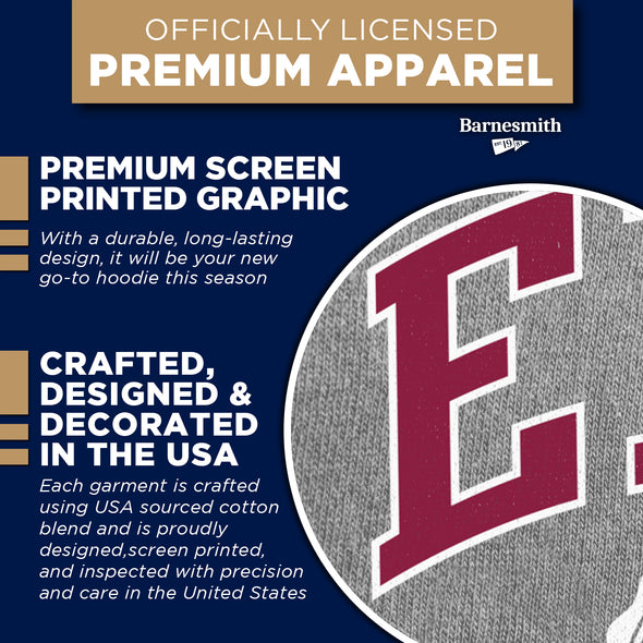 Eastern Kentucky University Heritage Hooded Sweatshirt (Charcoal)