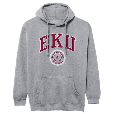 Eastern Kentucky University Heritage Hooded Sweatshirt (Charcoal)