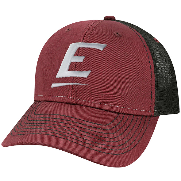 Eastern Kentucky University Sideline Trucker Hat One-Size (Maroon/Black)
