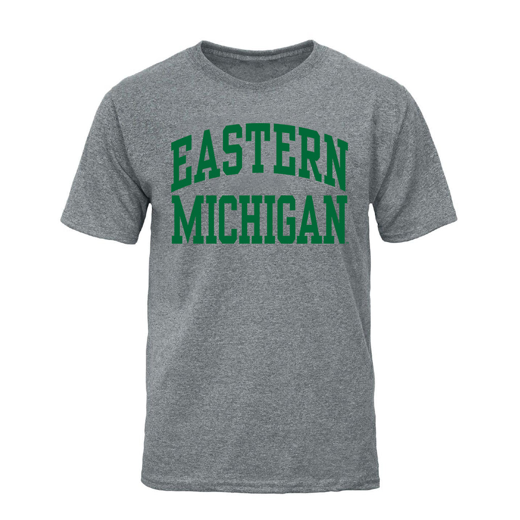 Eastern Michigan University Classic T-Shirt (Charcoal Grey)