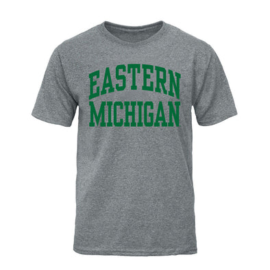 Eastern Michigan University Classic T-Shirt (Charcoal Grey)