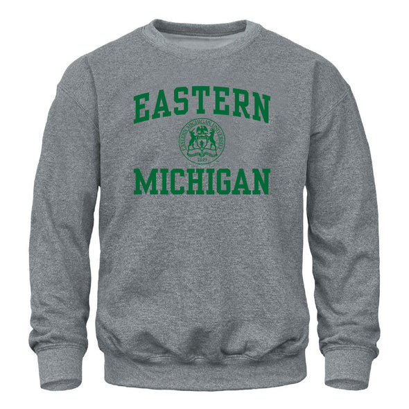 Eastern Michigan University Heritage Sweatshirt (Charcoal Grey)