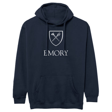 Emory University Heritage Hooded Sweatshirt (Navy)