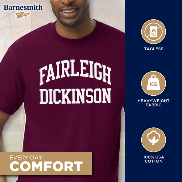 Fairleigh Dickinson University Classic T-Shirt (Maroon)