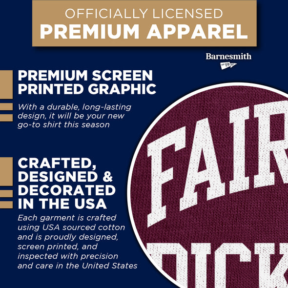 Fairleigh Dickinson University Classic T-Shirt (Maroon)