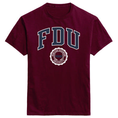 Fairleigh Dickinson University Heritage T-Shirt (Maroon)