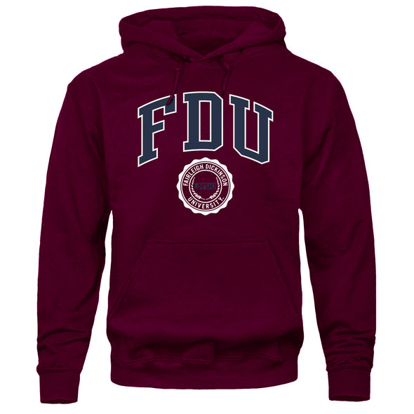 Fairleigh Dickinson University Heritage Hooded Sweatshirt (Maroon)