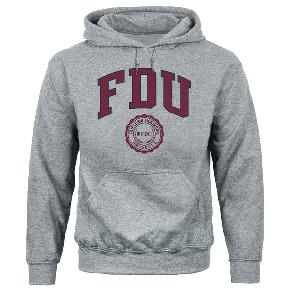 Fairleigh Dickinson University Heritage Hooded Sweatshirt (Charcoal Grey)