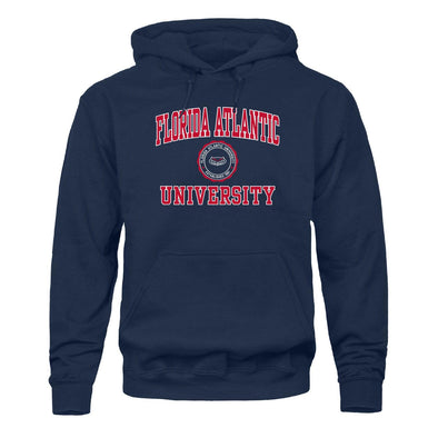 Florida Atlantic University Heritage Hooded Sweatshirt (Navy)