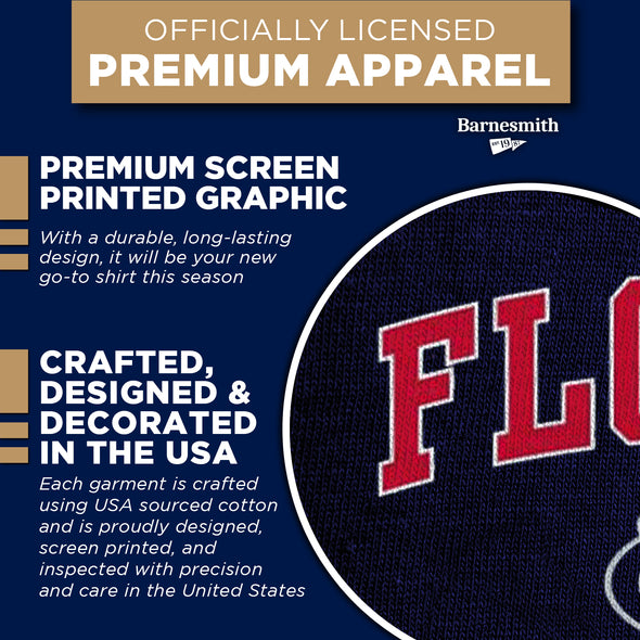 Florida Atlantic University Spirit T-Shirt (Navy)