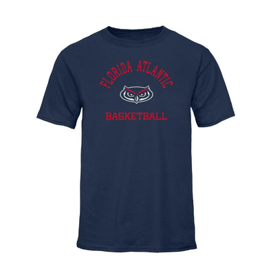 Florida Atlantic University Basketball T-Shirt (Navy)