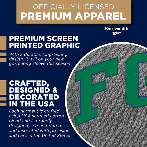 Florida Gulf Coast University Classic Long Sleeve T-Shirt (Charcoal Grey)